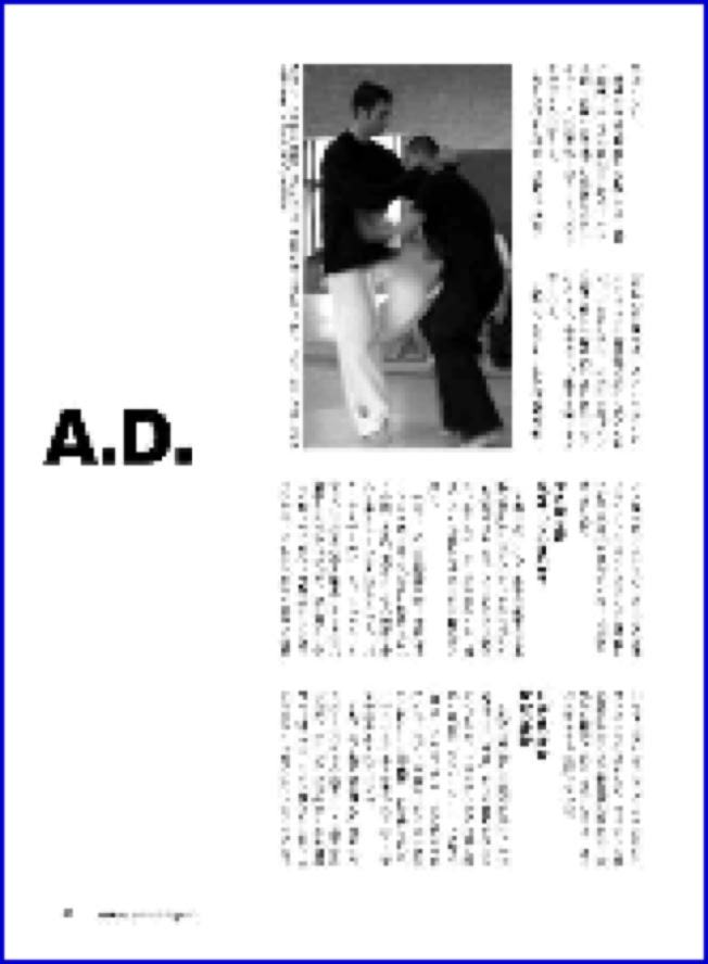 HIDEN BUDO & BUJUTSU published a special on Taikiken in the Netherlands.  An extended article 
