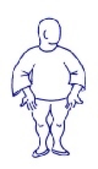 Hachidankin symmetric 5 Looking backwards Left.