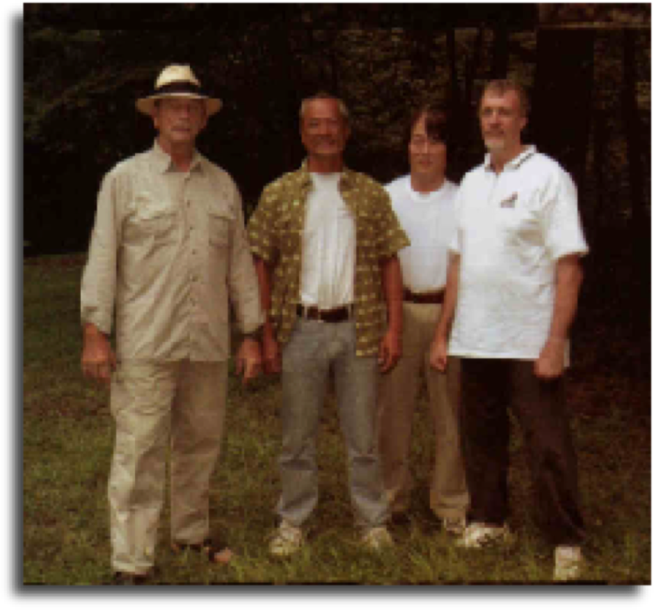 Michio Shimada with his fellow Taikiken masters.